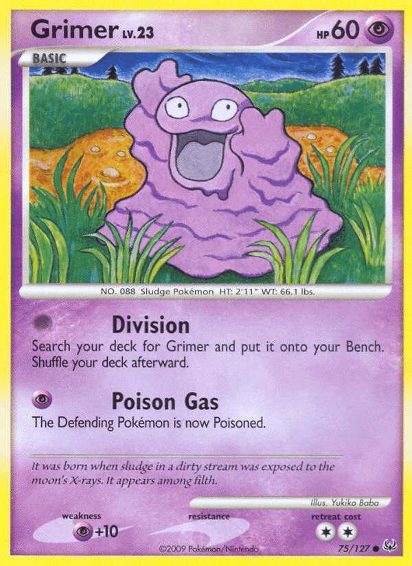 Grimer 2009 Pokemon