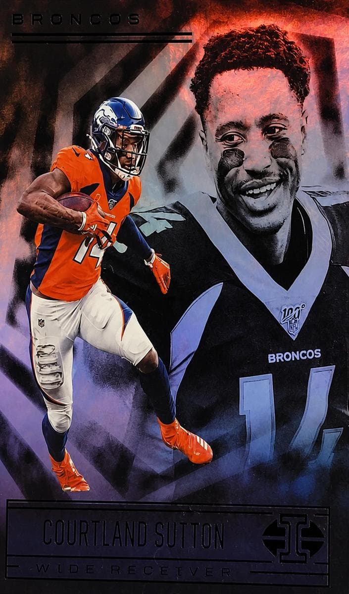Courtland Sutton 2021 panini