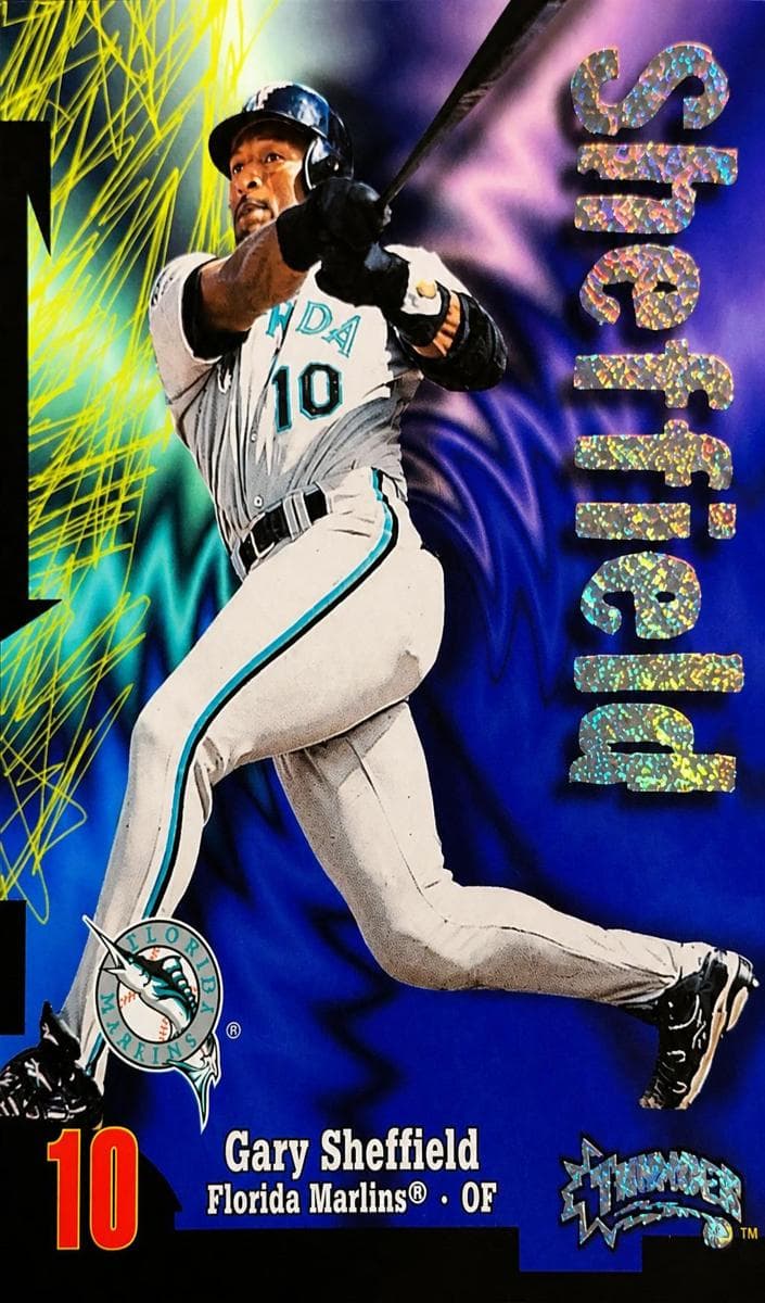 Gary Sheffield 1998 unknown Circa Thunder