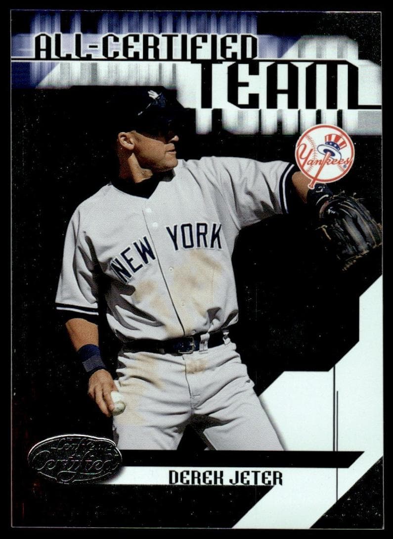 Derek Jeter 2002 leaf Certified