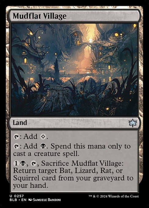 Mudflat Village 2024 Magic: The Gathering Bloomburrow