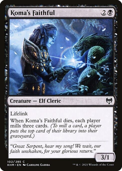 Koma's Faithful 2024 Magic: The Gathering Foundations Jumpstart
