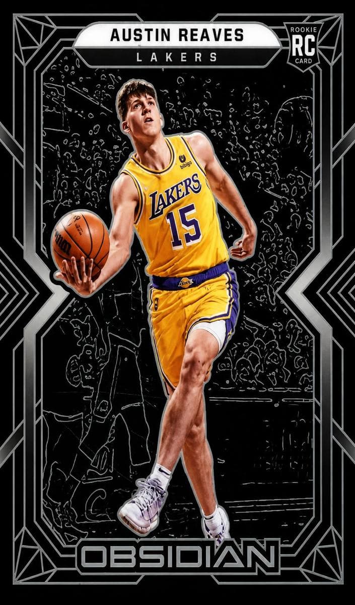 Austin Reaves 2021 panini Panini Obsidian