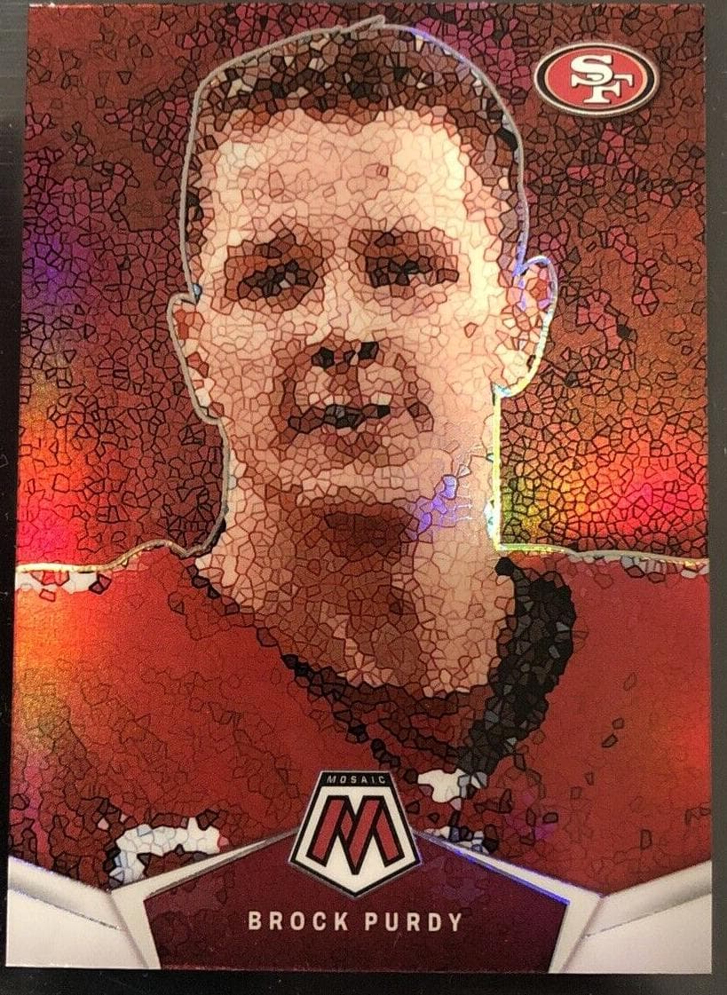 Brock Purdy 2024 panini Panini Mosaic
