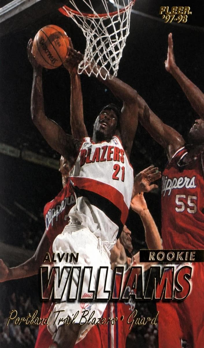 Alvin Williams 1997 fleer Fleer