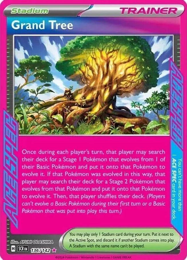 Grand Tree trading card