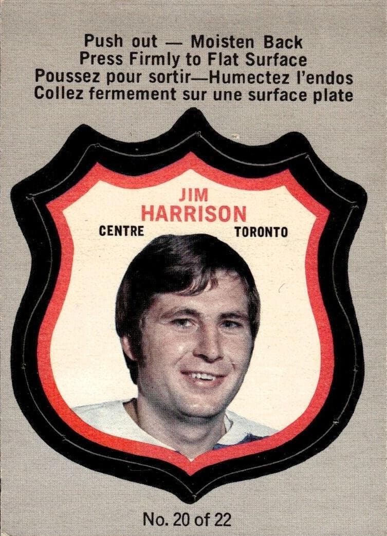 Jim Harrison 1972 o-pee-chee