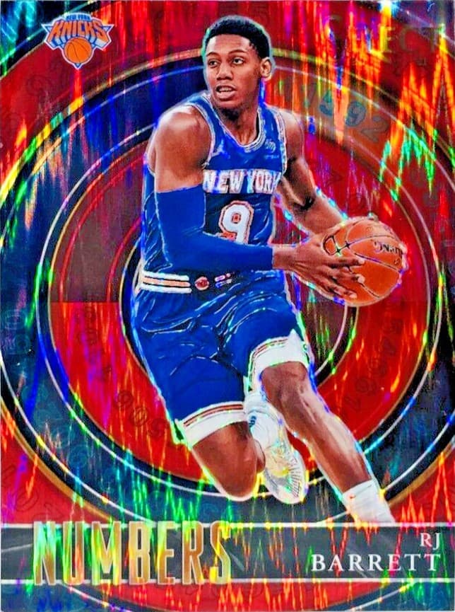 -21 BASKETBALL RJ BARRETT (RED 2020 Panini Select 2020 Panini Select red