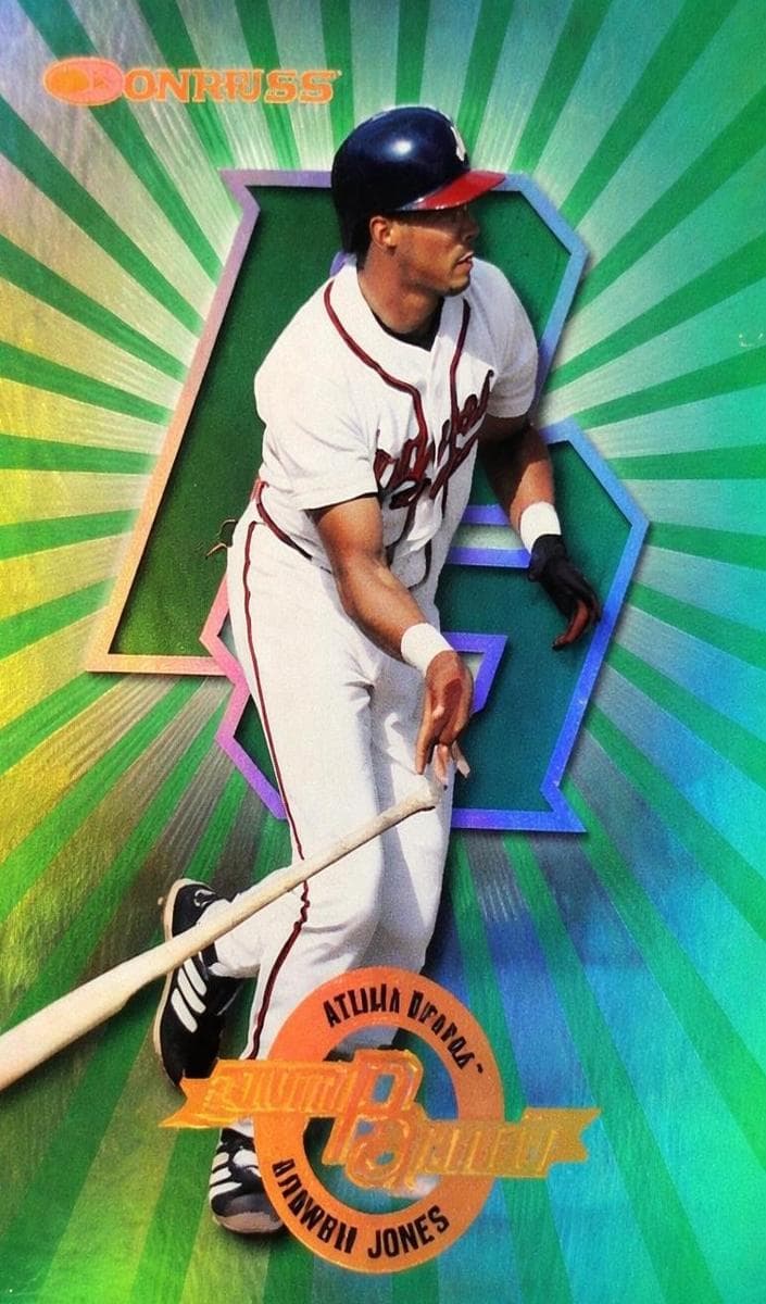 Andruw Jones 1997 panini Donruss