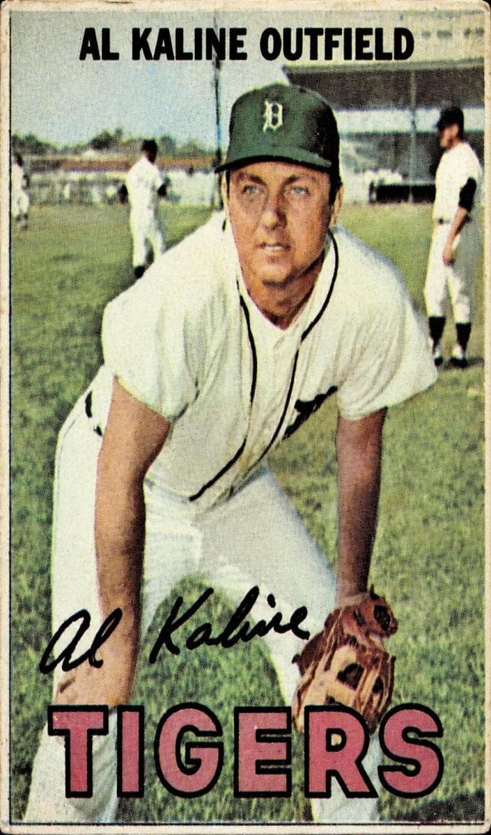 Al Kaline 1967 topps Topps Venezuelan