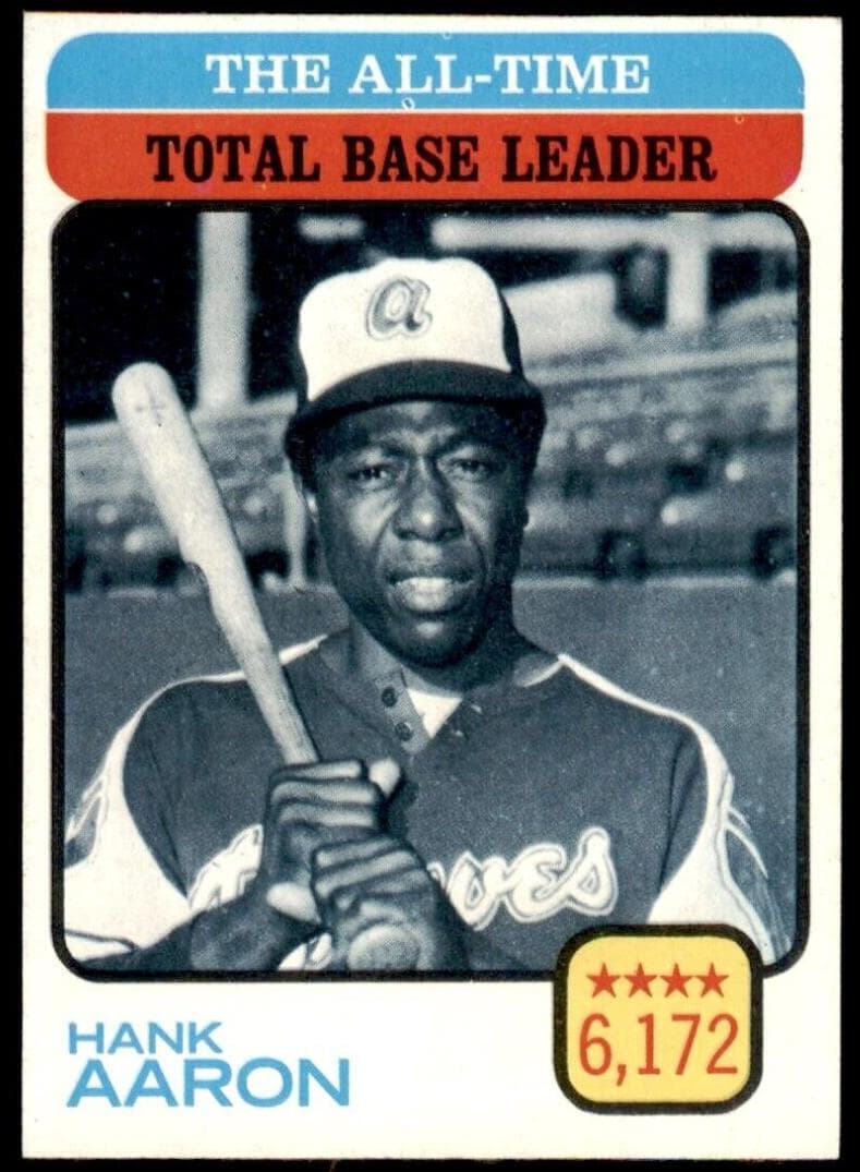 The All-Time Total Base Leader - Hank Aaron #473