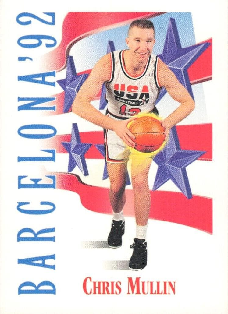 Chris Mullin 1991 fleer SkyBox