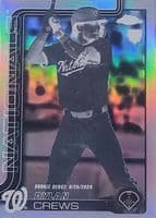 Dylan Crews 2025 topps Topps Chrome Update Rookie Debut