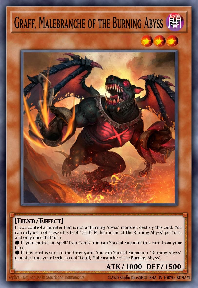 Graff, Malebranche of the Burning Abyss #AP08-EN007