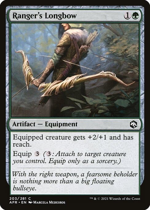 Ranger's Longbow 2021 Magic: The Gathering Adventures in the Forgotten Realms