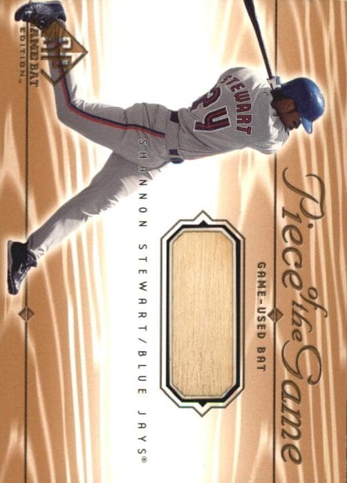 Shannon Stewart 2001 unknown SP Game Bat Edition