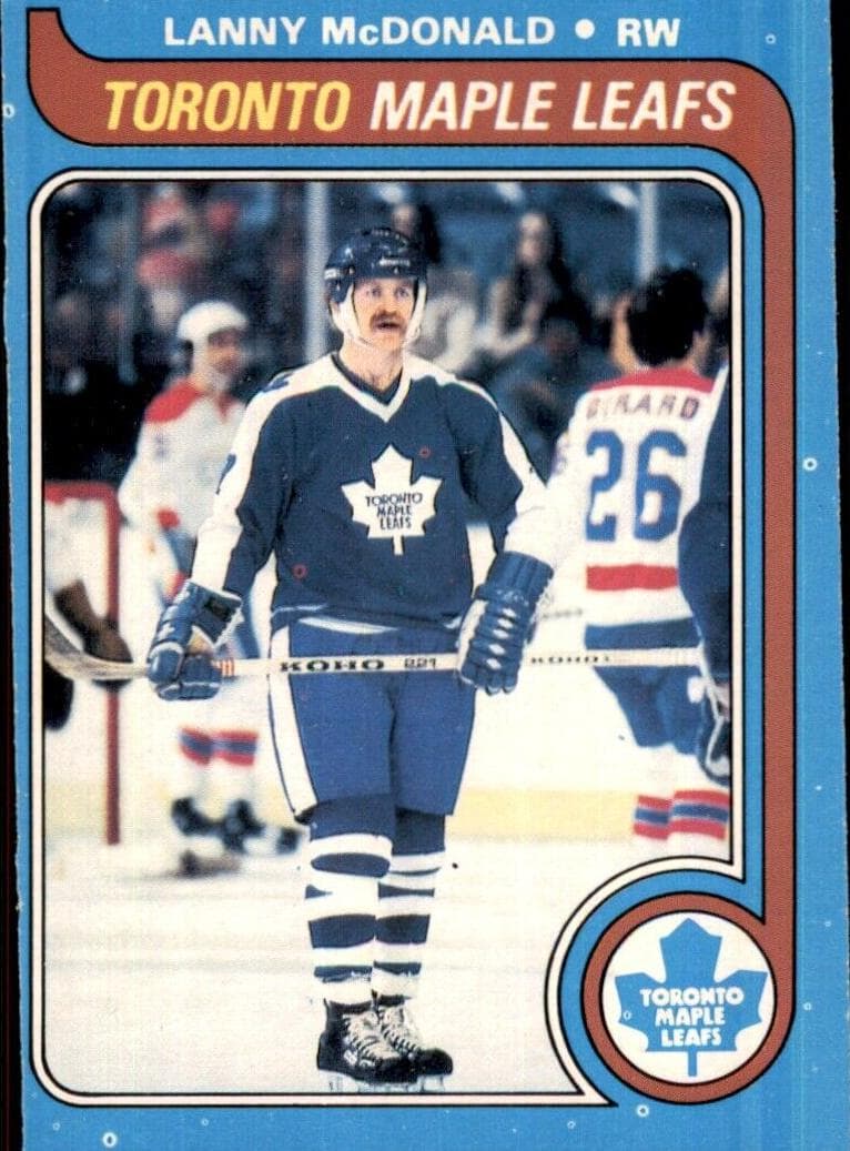 Lanny McDonald 1979 topps O-Pee-Chee