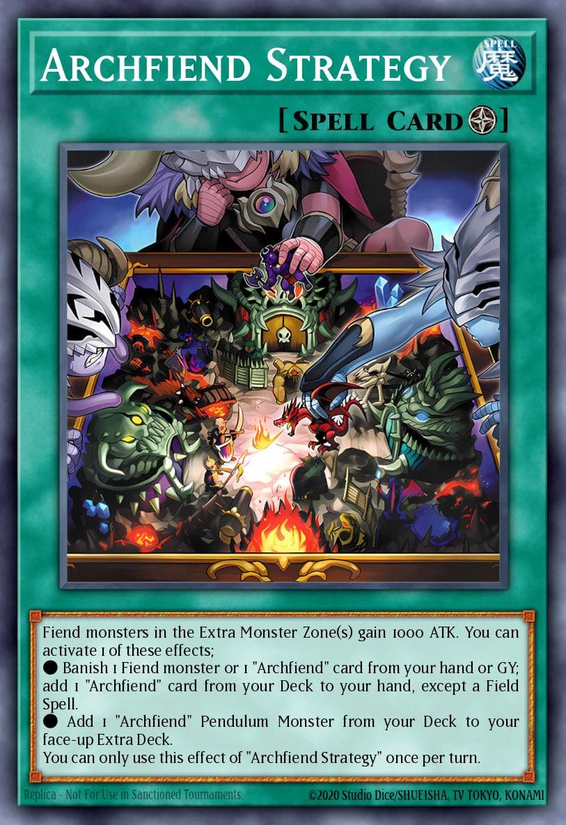 Archfiend Strategy #BPRO-EN060