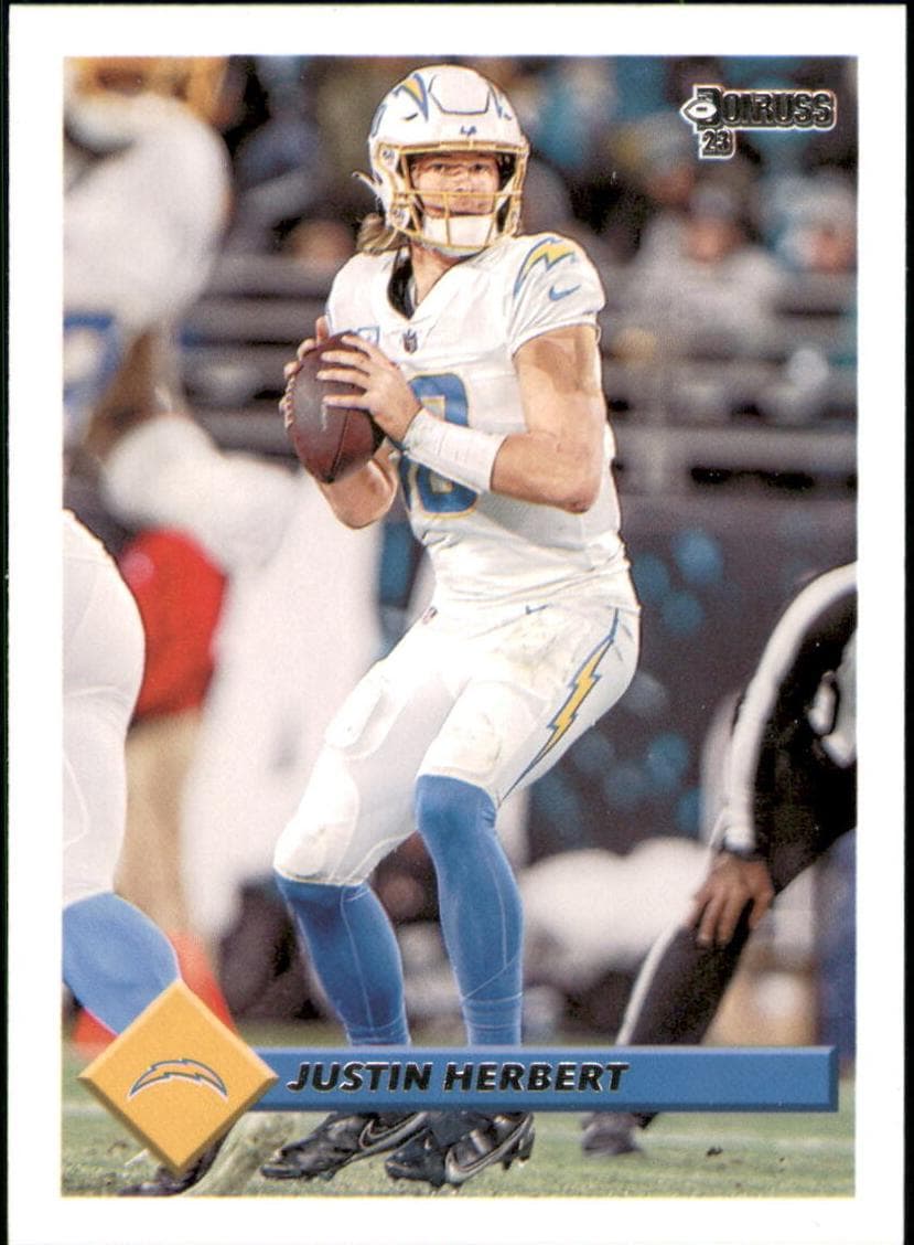 Justin Herbert 2023 panini Panini Donruss