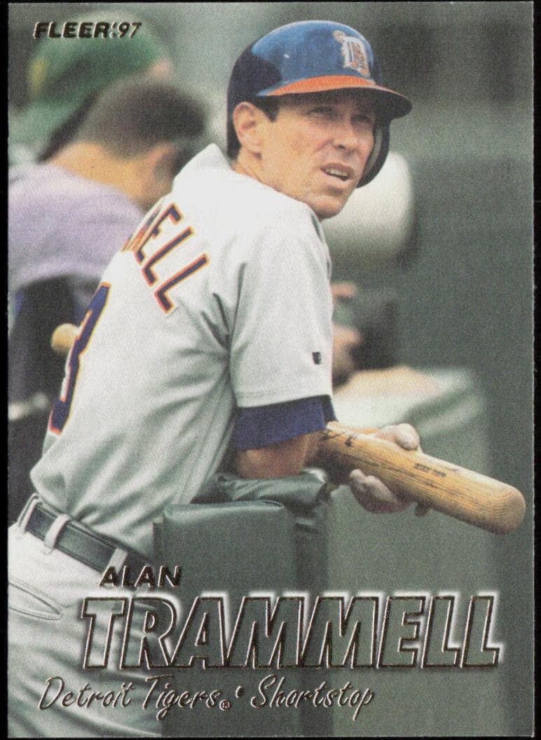 Alan Trammell 1997 fleer Fleer