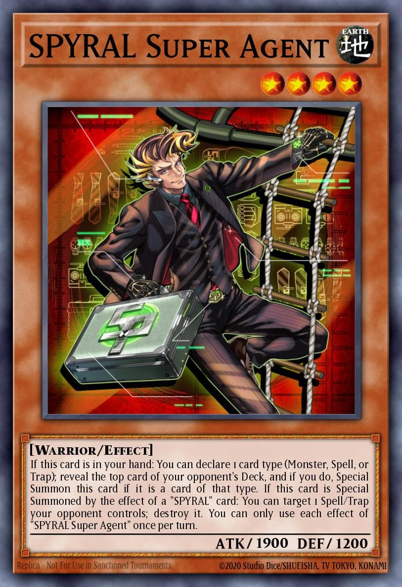 SPYRAL Super Agent 2016 Yu-Gi-Oh! The Dark Illusion