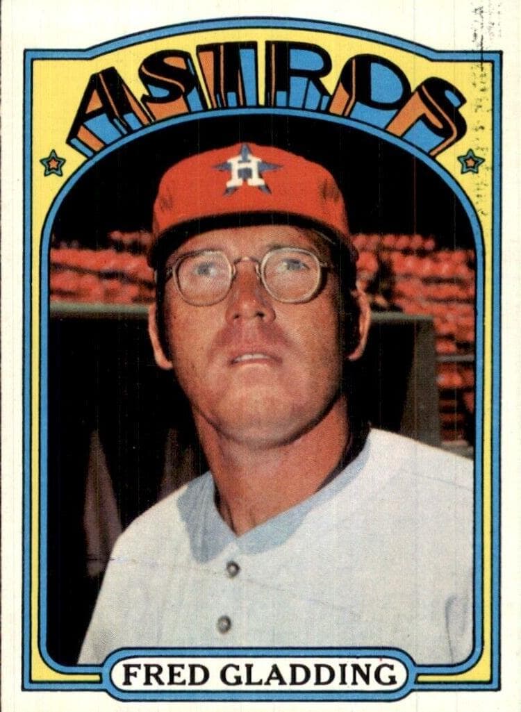 Fred Gladding 1972 topps Topps