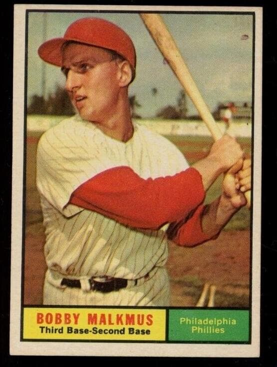 Bobby Malkmus 1961 topps Topps