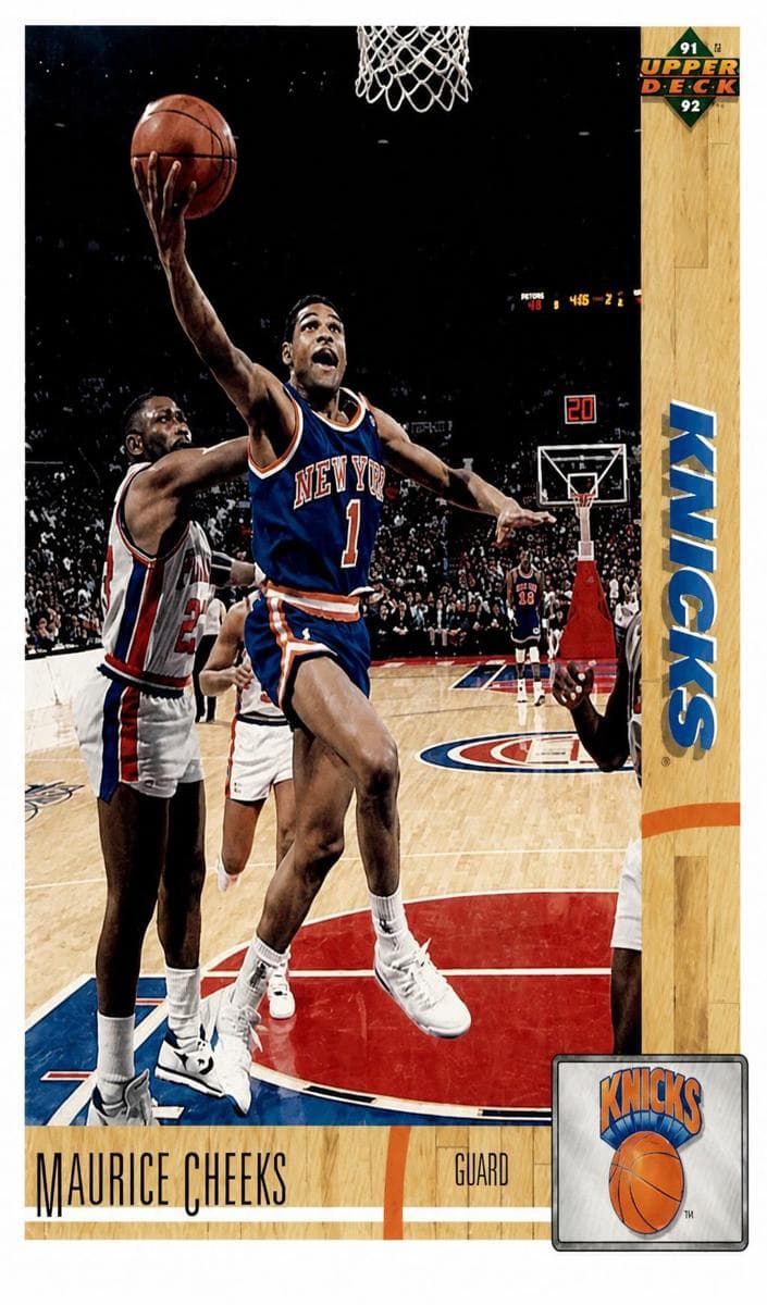 Maurice Cheeks 1991 upper-deck Upper Deck