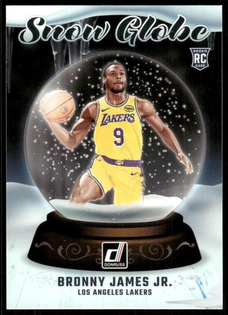 Bronny James Jr. 2024 panini Donruss