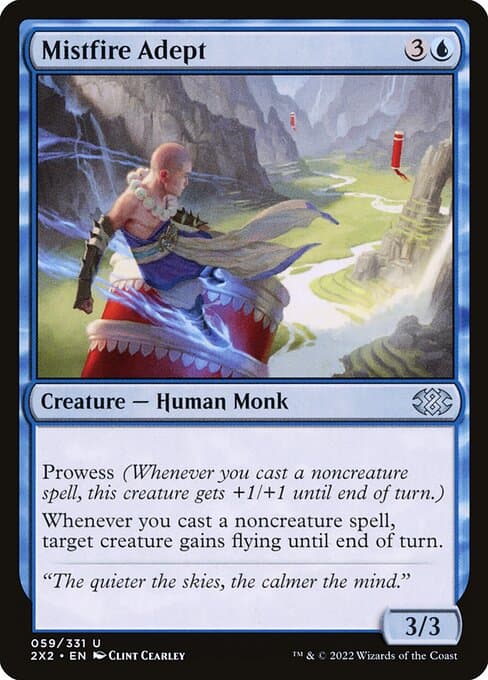 Mistfire Adept 2022 Magic: The Gathering Double Masters 2022