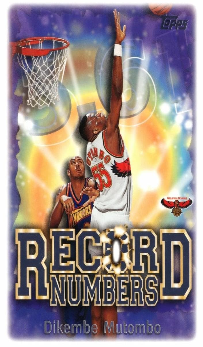 Dikembe Mutombo 1999 topps Topps