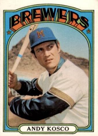 Andy Kosco 1972 topps O-Pee-Chee