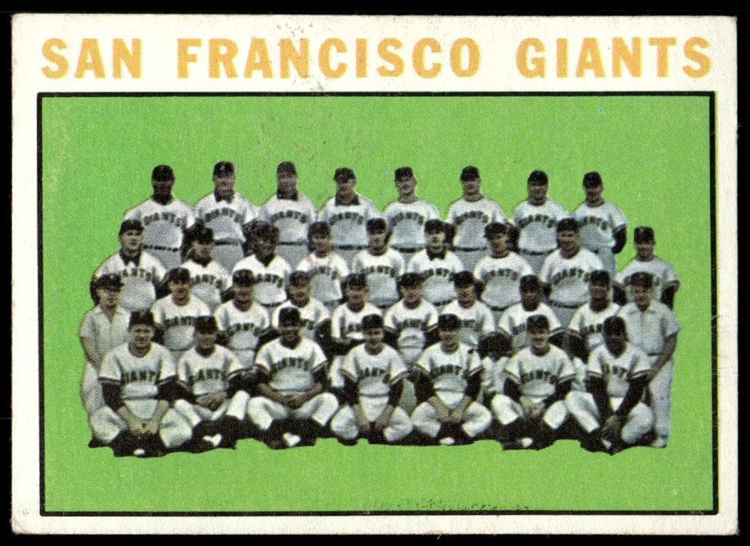 San Francisco Giants 1964 topps Topps