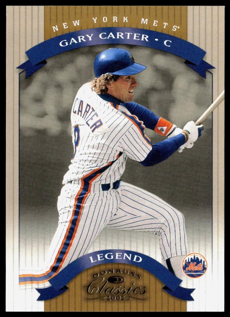 Gary Carter 2002 panini Donruss Classics