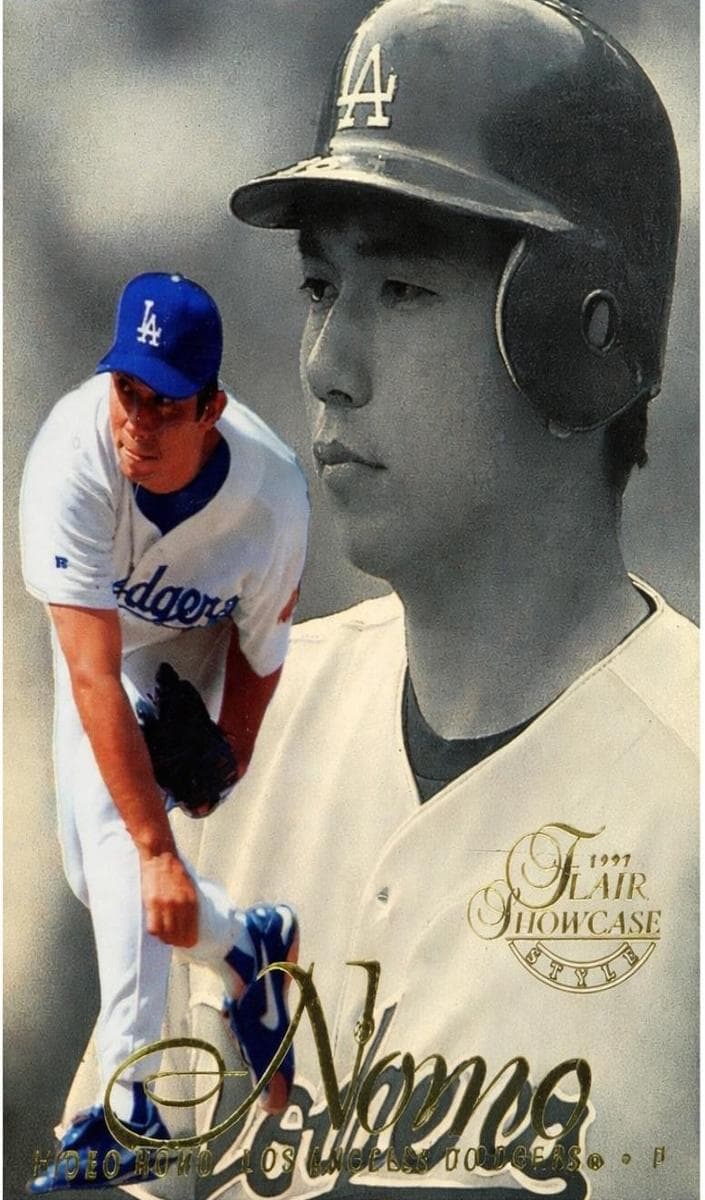 Hideo Nomo 1997 fleer
