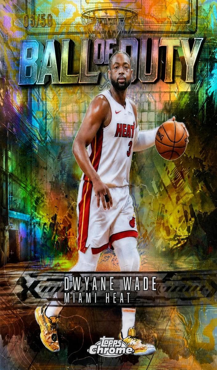 Dwyane Wade 2025 topps Topps Chrome