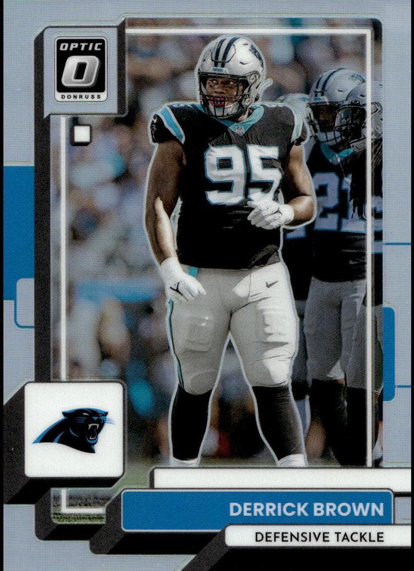 Derrick Brown trading card