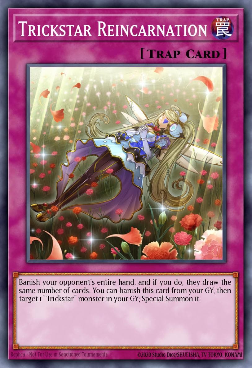 Trickstar Reincarnation 2017 Yu-Gi-Oh! Code of the Duelist