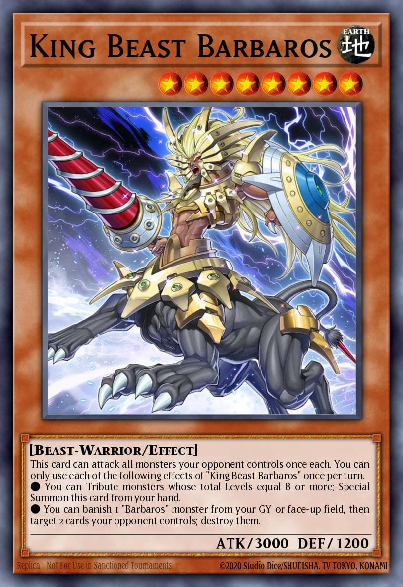 King Beast Barbaros #ETCO-EN030