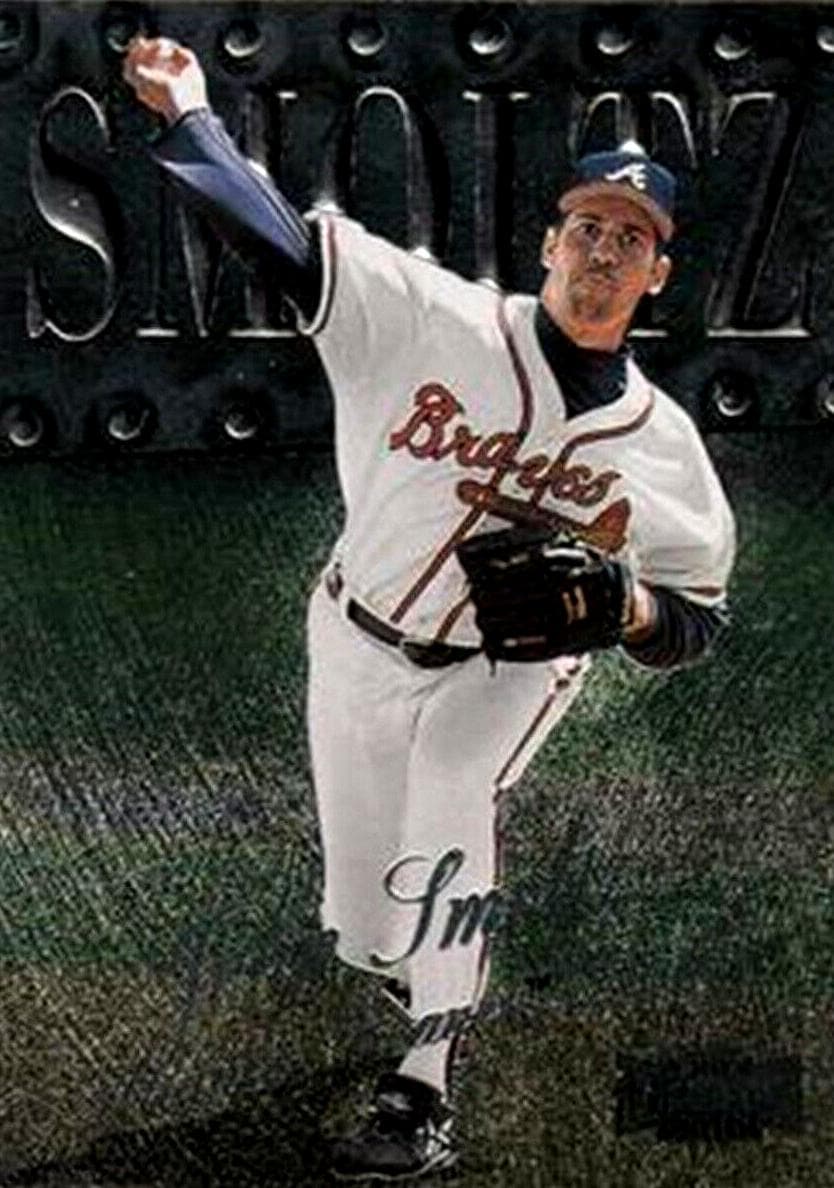 John Smoltz 1999 fleer Skybox Metal Universe