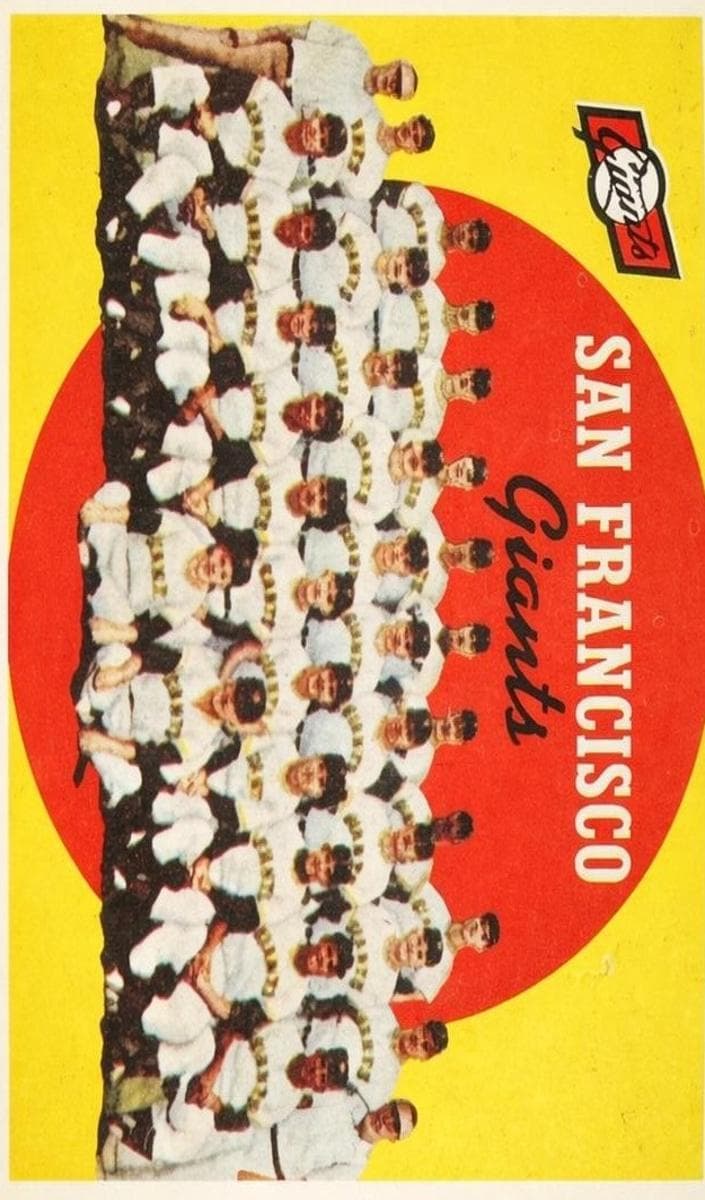 San Francisco Giants 1959 topps