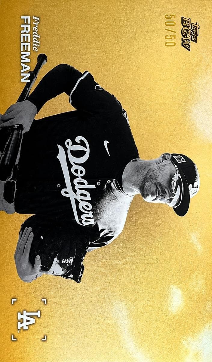 Freddie Freeman 2025 topps Topps