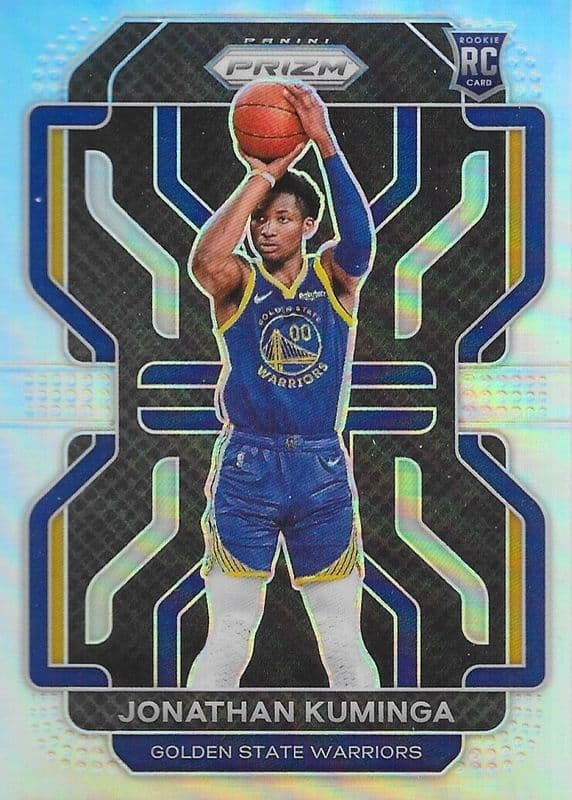 Jonathan Kuminga 2021 panini Prizm Green Ice