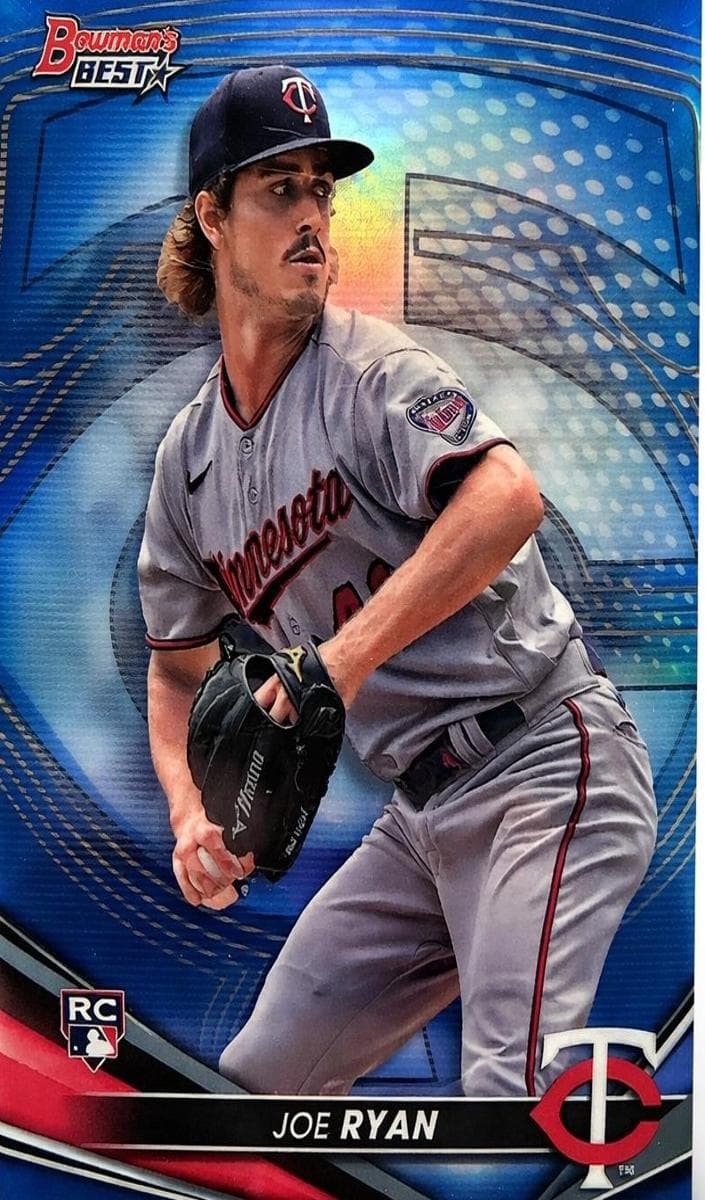 Joe Ryan 2022 bowman Bowman's Best