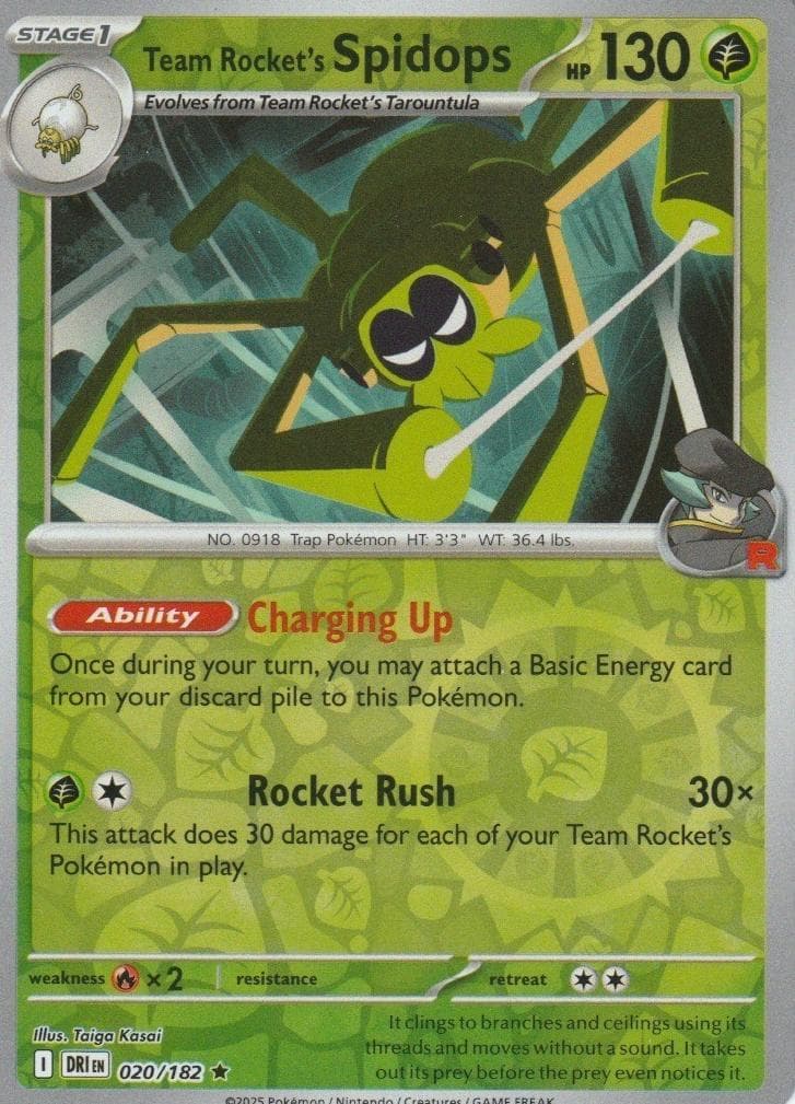 Team Rocket's Spidops #20