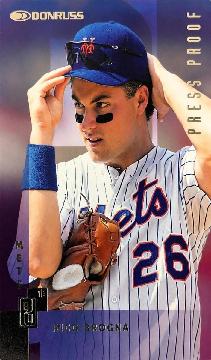 Rico Brogna 1997 panini Donruss