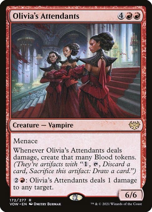Olivia's Attendants 2022 Magic: The Gathering Innistrad: Double Feature