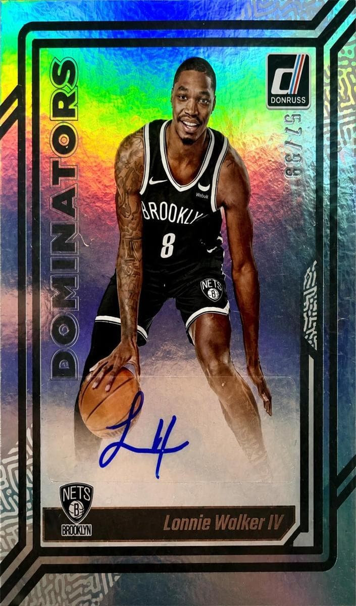 Lonnie Walker IV 2023 panini Donruss