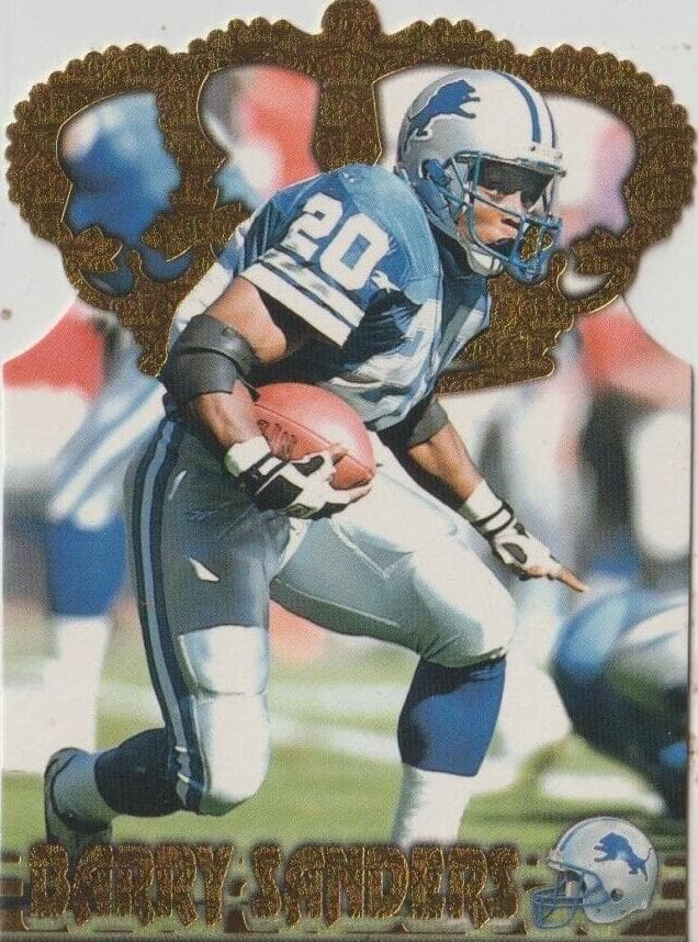 Barry Sanders 1996 unknown