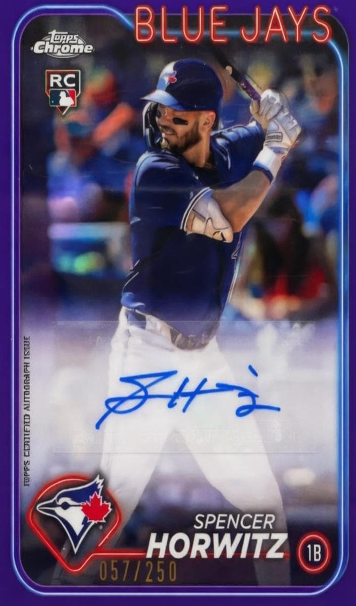Spencer Horwitz 2024 topps